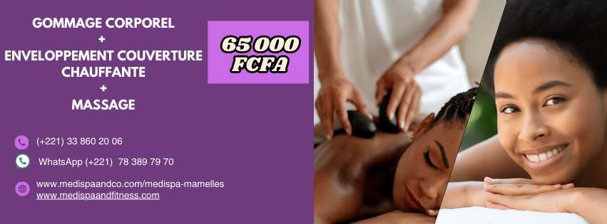 Promotion Medispa Soins du Corps, Gommage et Massage. 